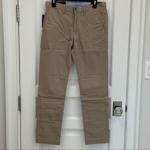 Kirkland Signature Slim Fit Chino Pants in Khaki